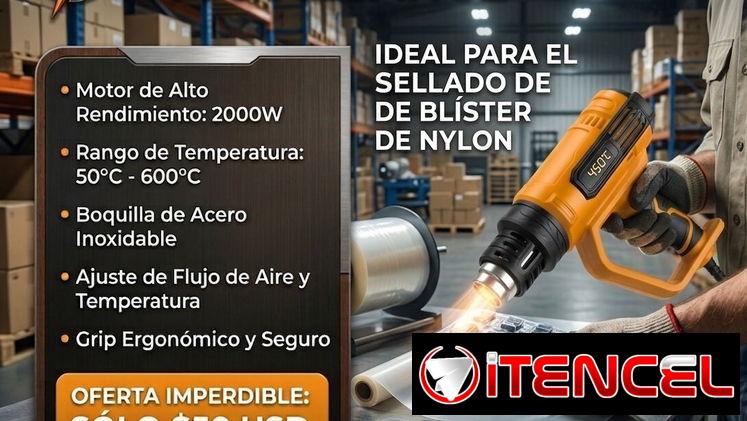 Pistola de aire caliente térmica