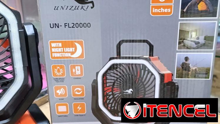 Ventilador recargable f26