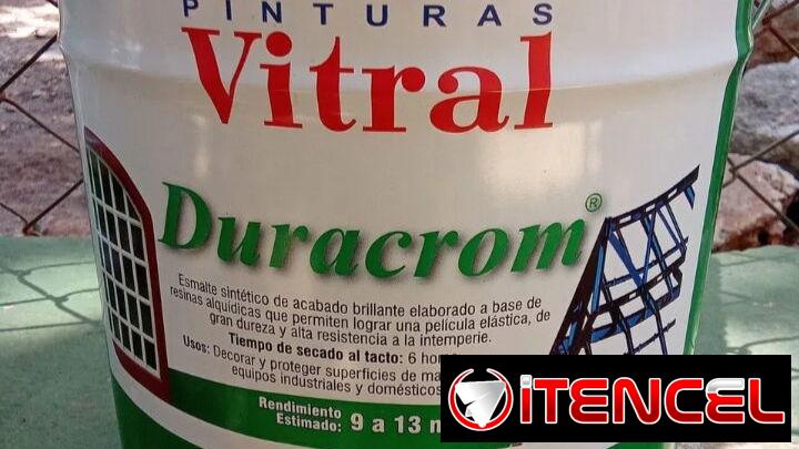 PINTURA PARA HIERRO MADERA Y METAL ESMALTE SINTÉTICO DE ACABADO BRILLANTE ⚡