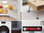 Patas o base antivibracion y antideslizante para lavadora, refrigerador, etc