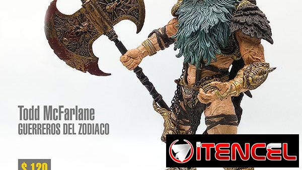 Todd McFarlane Aries Spawn Guerreros del Zodiaco