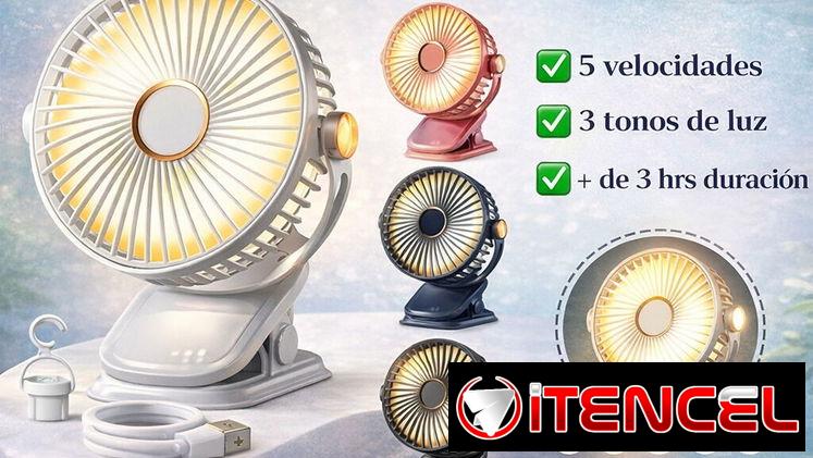 Ventiladores recargables