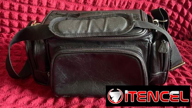 Bolso y correa para camara fotografica