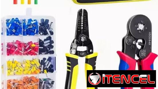 Kit para electricistas – Alicate Pelacables, Crimmpadora