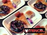 Platos de Buffet retractilados por encargo