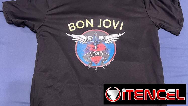 Pullover de Bon Jovi XL (Shein)