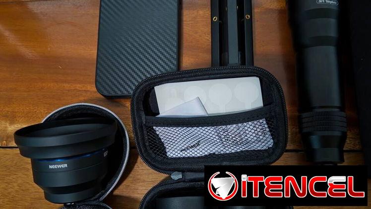 Convierte tu iPhone 17 pro max en una cámara profesional de alta gama.lente apexel 36X,lente NEEWER,lente NEEWER LS-66