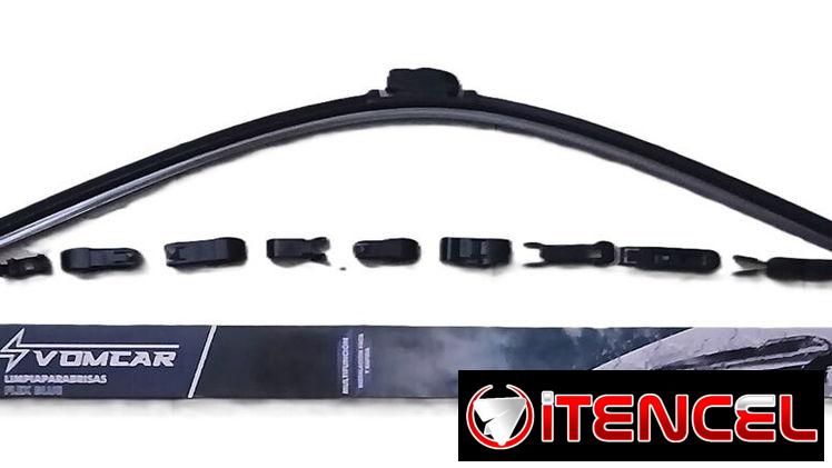 🌧️ Escobillas Limpiaparabrisas FLEX de Silicona (35-81 cm) – Limpieza y Visión Segura!