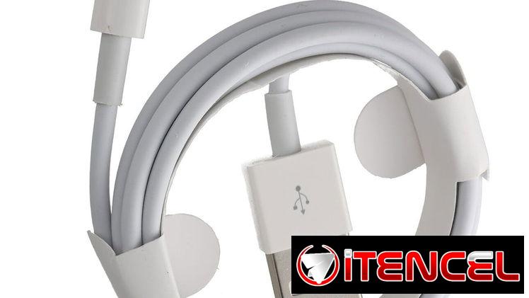 2 cables:USB Sync/Charging Cable Cable Para iPhone 7/8/9/X Lightning 8 Pines 1 m [1 metros/1m] acabado en color blanco