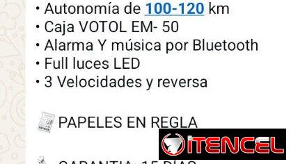 Moto Eléctrica Topmat Evolución