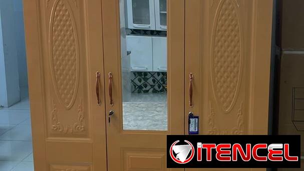 Escápate de metal estilo Madera con caja fuerte