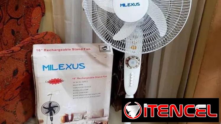Ventilador recargable de 16 pulgadas Nuevo