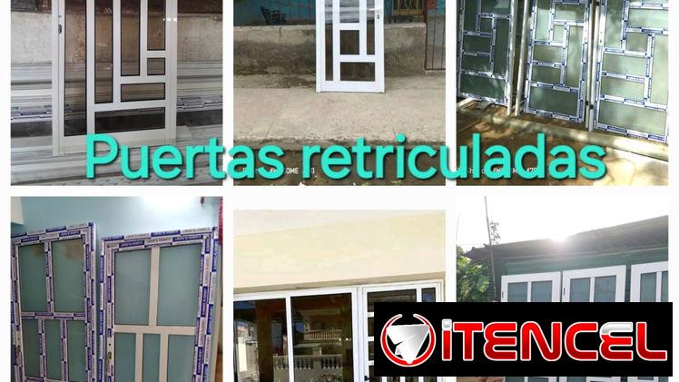 Marquetería de aluminio cristalizada