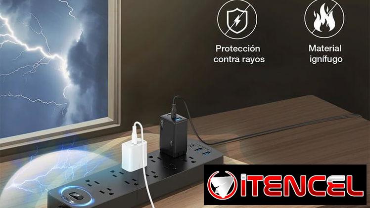 Extensión Eléctrica 15A de 1.5 metros – 1HORA – Blanco