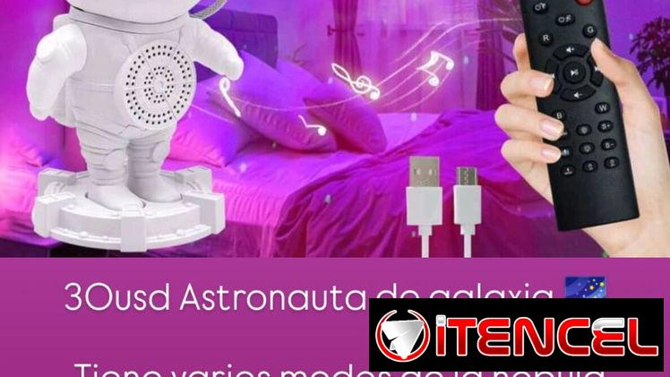 Luces led, proyectores de astronautas