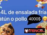 Combo de 50 croquetas súper Calidad + 4L de ensalada fría al gusto pollo o atún