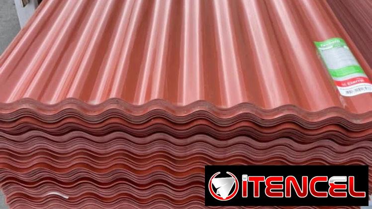 Tejas plásticas engomadas con recubrimiento para el calor importadas nuevas en caja ( 30usd por unidad)