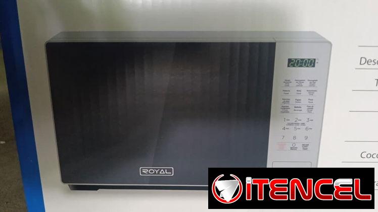 HORNO MICROONDAS ROYAL 20L GRIS, ENTREGA DE FACTURA, VARIEDAD DE ELECTRODOMÉSTICOS, ETC