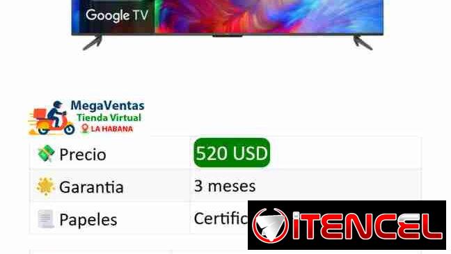 Smartv 55 pulgada TCL Google tv