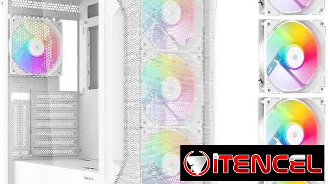 🎮 Chasis SAMA S40 White 🎮 ATX🔹4xFan ARGB🔹3xHDD🔹4x120mm🔹2xUSB3🔹1xUSB-C🔹360mm Front🔹360mm Top🔹120mm Rear 📦0km