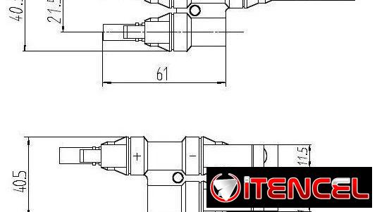 Conector para Panel Solar en Y o T MC4