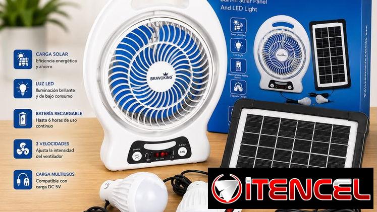 Ventilador recargables