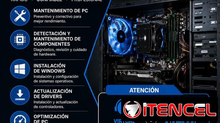 Servicios informáticos de software y hardware
