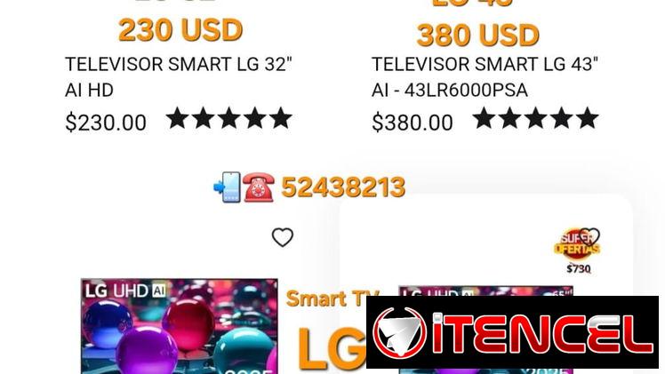 Televisores LG (Smart TV)
