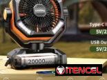 Ventilador recargable cold sky 20mil mAh