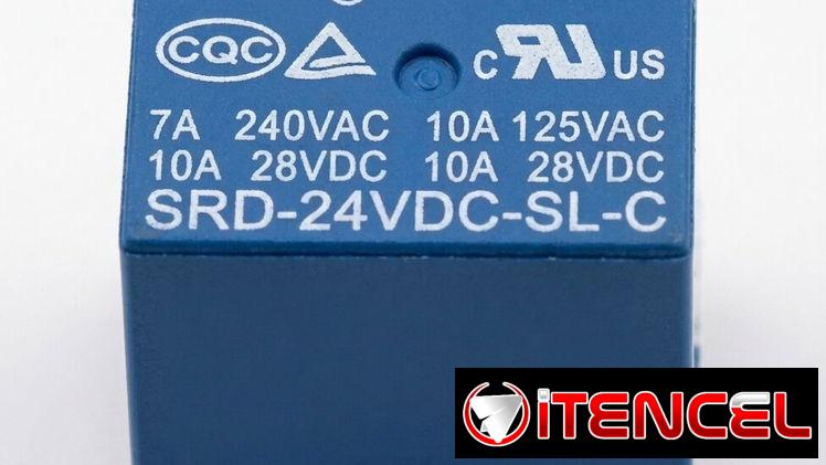 Relé/Relay SRD-24VDC-SL-C