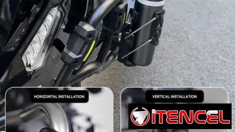 Portavasos para motos y mallas elásticas
