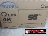 Smart TV 55 pulgadas QLED 4k UHD marca RUDEN precio $430 USD Transporte Incluido, Factura y garantía