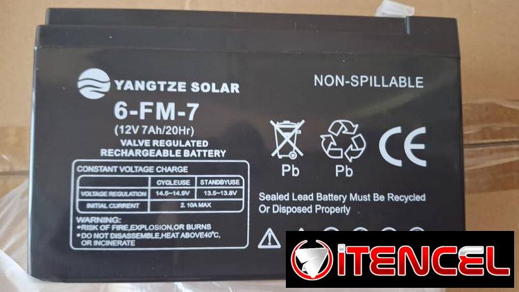 🔸Bateria 12V 7Ah  🔸Somos Tcp, damos factura y 1 mes de garantía. Características en las fotos.