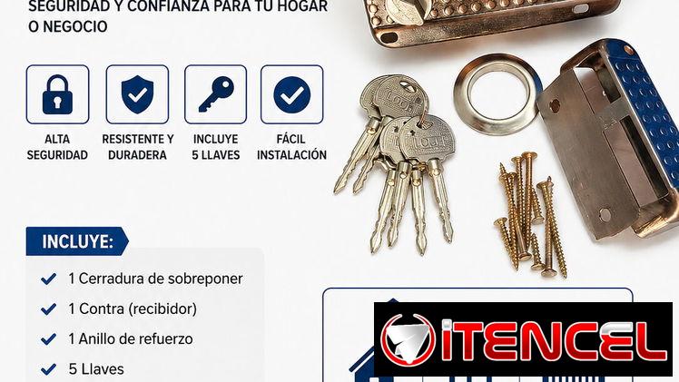 🛡️ CERRADURA YALE ANTICOPIAS Alta seguridad contra intentos de copia 🔐 Resistente y confiable 🚪 📦 Producto nuevo |