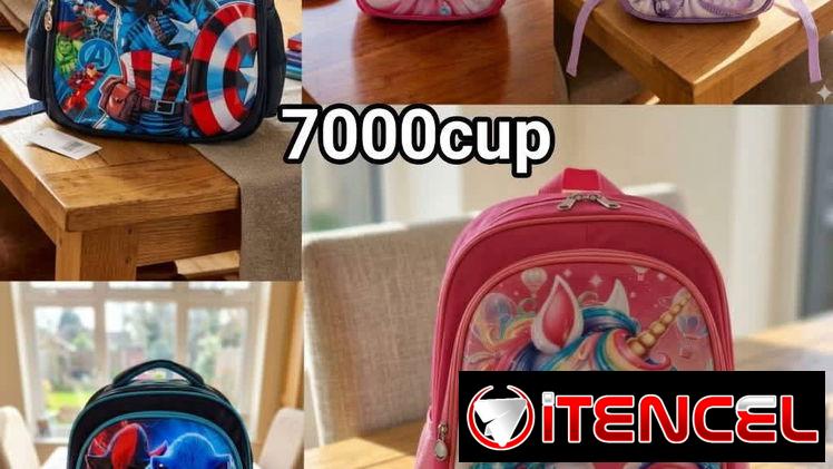 Mochilas 🎒 para todas las edades variedad en los precios según los tamaños, hay temáticas y Bape