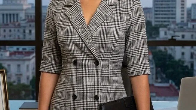 Vestido ejecutivo de dama