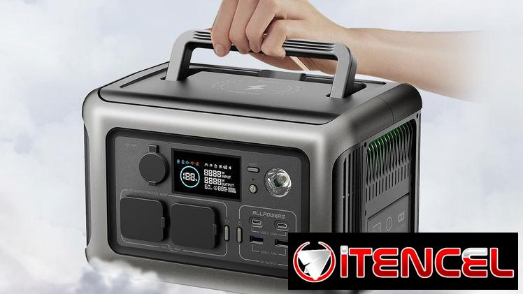 ALLPOWER R600 – Potencia Nominal: 600w – Ptencia Max: 1200 w – Capacidad: 299 wh – 53876152