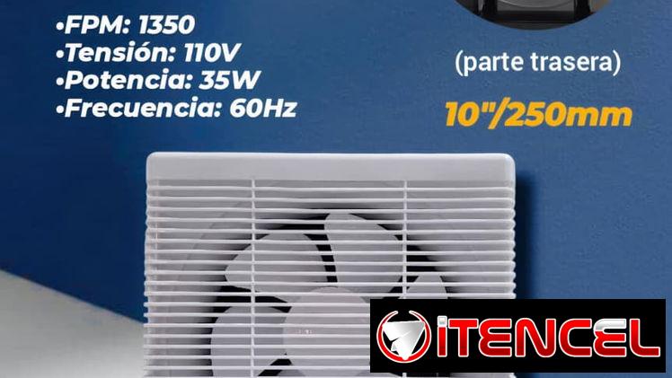 Fan axial – extractor de aire