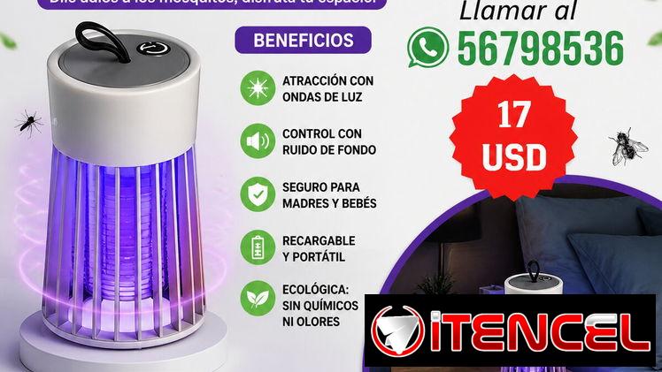 Lámpara matamosquito recargable