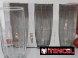 Juego de 6 vasos de cristal