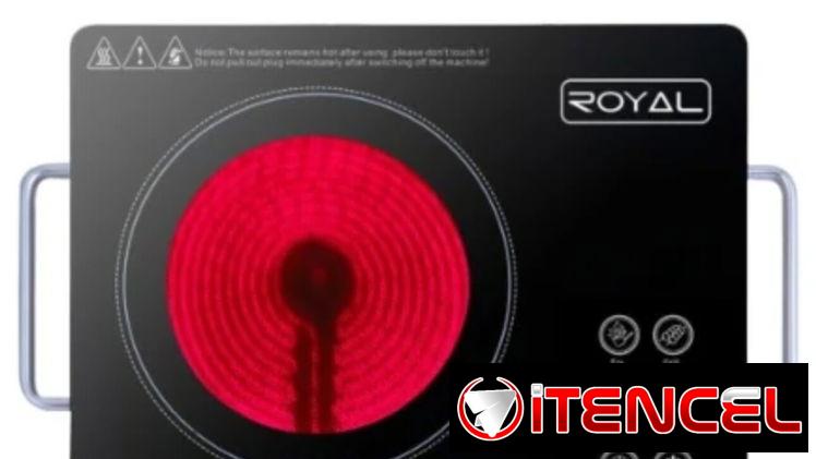 COCINA INFRARROJA 1500W ROYAL