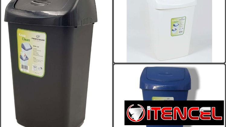 Cesto de basura con tapa (cv)