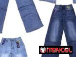 Pantalón de mezclilla ancho