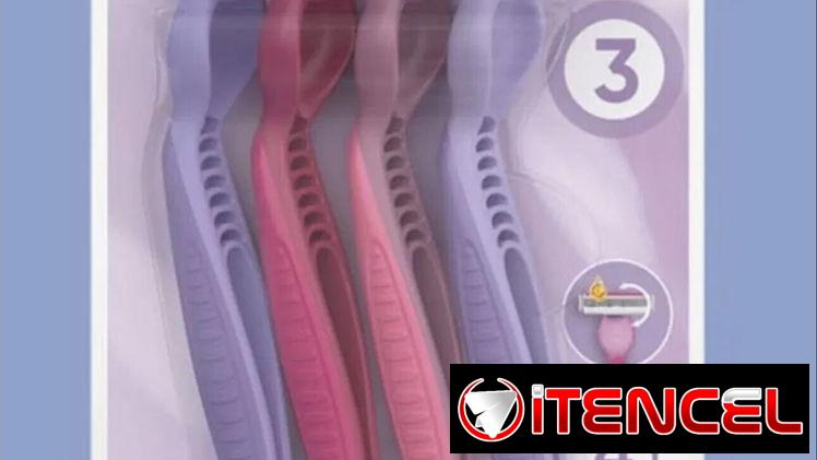MAQUINAS DE AFEITAR DESECHABLES, PARA MUJER, 4 UNIDADES