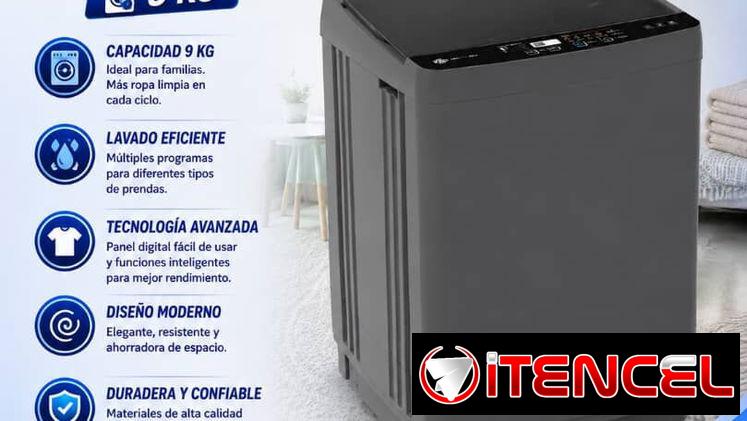 275 us Lavadora automatica Eko 9kg 52493172