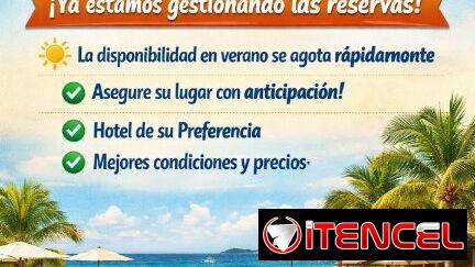 🎯 ¡VACACIONES 2026!  *Estimados clientes* Ya estamos gestionando las reservas para los meses de Julio y Agosto.