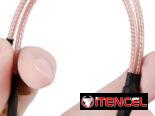 ‎Mejora tu Router 4G con antena externa Adaptador sma Macho a Tipo F punta dorada
