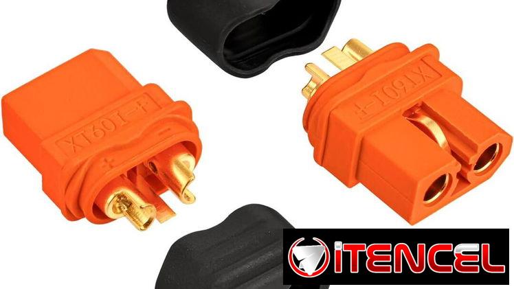 Conector naranja xt60i