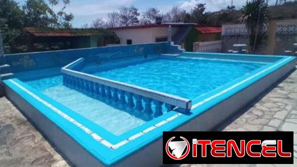 🏠 Casa Con Piscina En Guanabo de 6 habitaciones. 💡 Paneles Solares instalados. 👥Capacidad para 18 personas