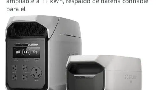 Ecoflow Delta 3 ultra plus + Batería extra Delta 3 max plus